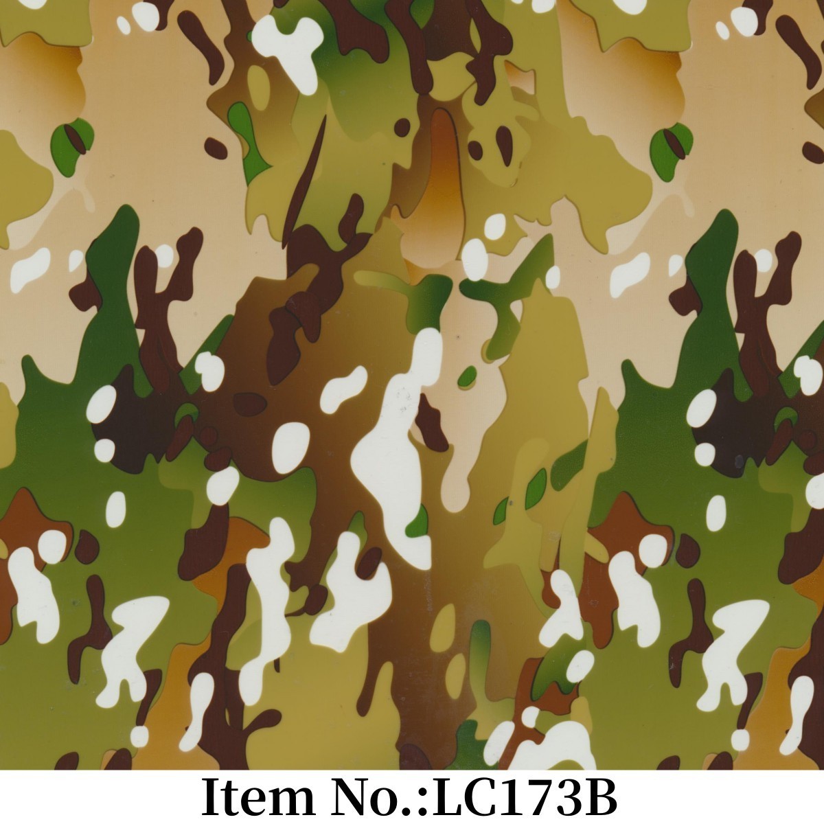 New Camo PVA Image Hydro Dipping Film Water transfer printing paper/film Item No.LC173B