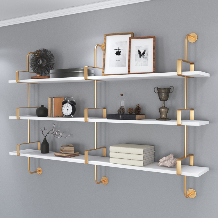 New design Cubicle Mdf Decorative Shelf Wall Floating Shelf/ Hanging Furniture with great price