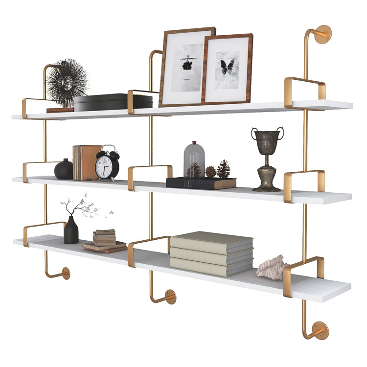 New design Cubicle Mdf Decorative Shelf Wall Floating Shelf/ Hanging Furniture with great price