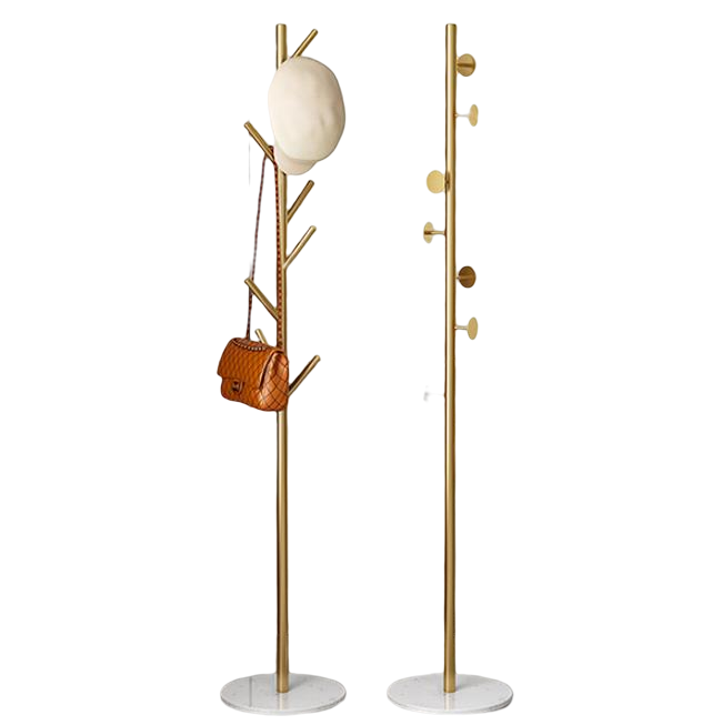 hotsale Bedroom Floor Hanger Simple Metal Light Luxury Hanging Coat Rack