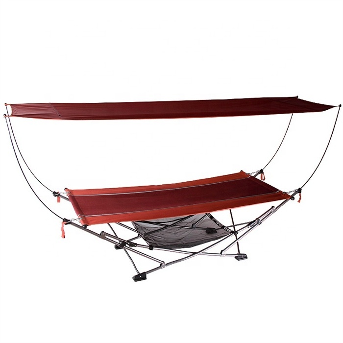 Factory wholesale high quality hammock with canopy