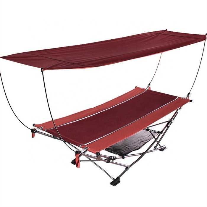 Factory wholesale high quality hammock with canopy