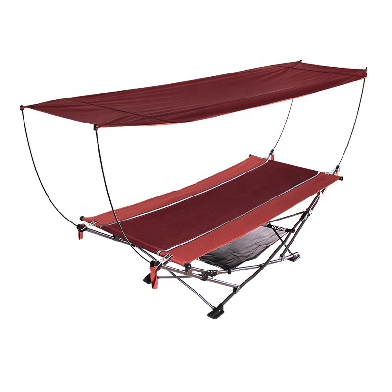 Factory wholesale high quality hammock with canopy