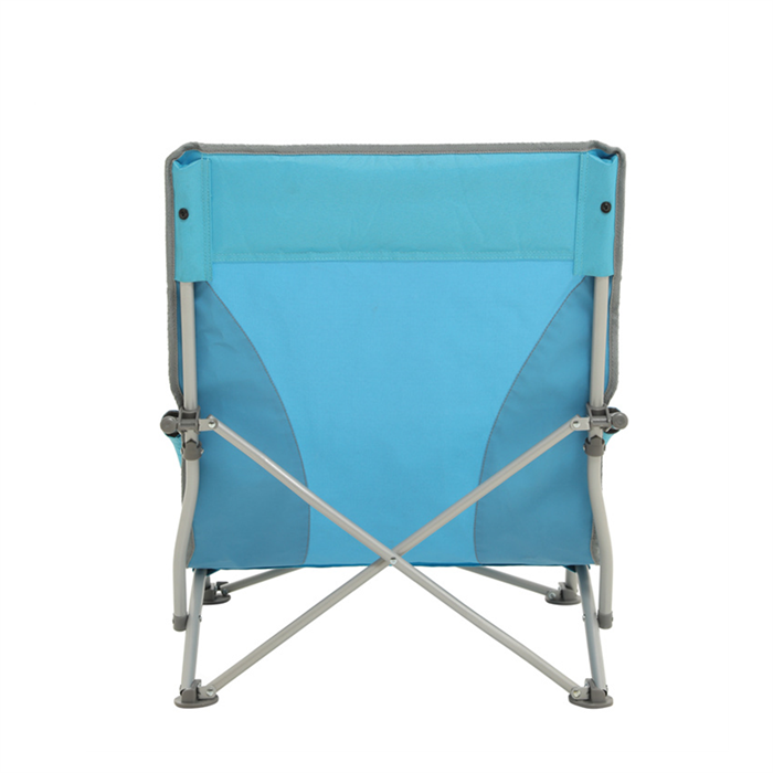 Outdoor easy chair Folding Metal Chair with Extra wide seat provides plenty of space to lounge relaxing chairs