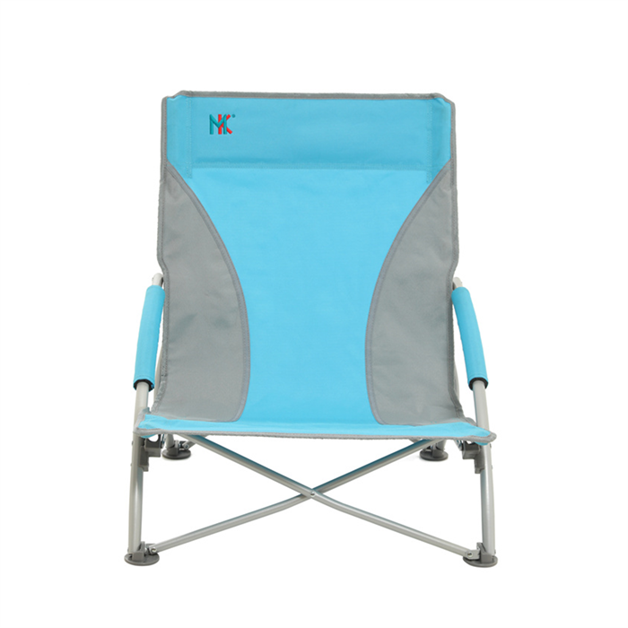 Outdoor easy chair Folding Metal Chair with Extra wide seat provides plenty of space to lounge relaxing chairs