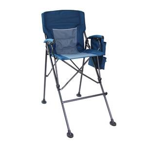 2024 Adjustable Oversized High Back Beach Portable Leisure Travel Outdoor Camping Chair