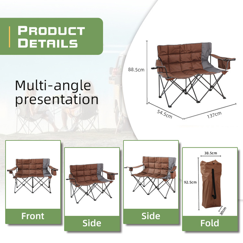 Outdoor Indoor Camping Professional Portable Foldable folding Chair Tall fabric Folding camping Chair