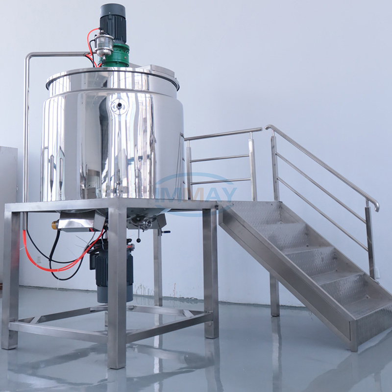 Hot sale industrial 300L 500L 1000L 2000L 3000L 5000L  stainless steel blender SS mixing tank for cosmetic food