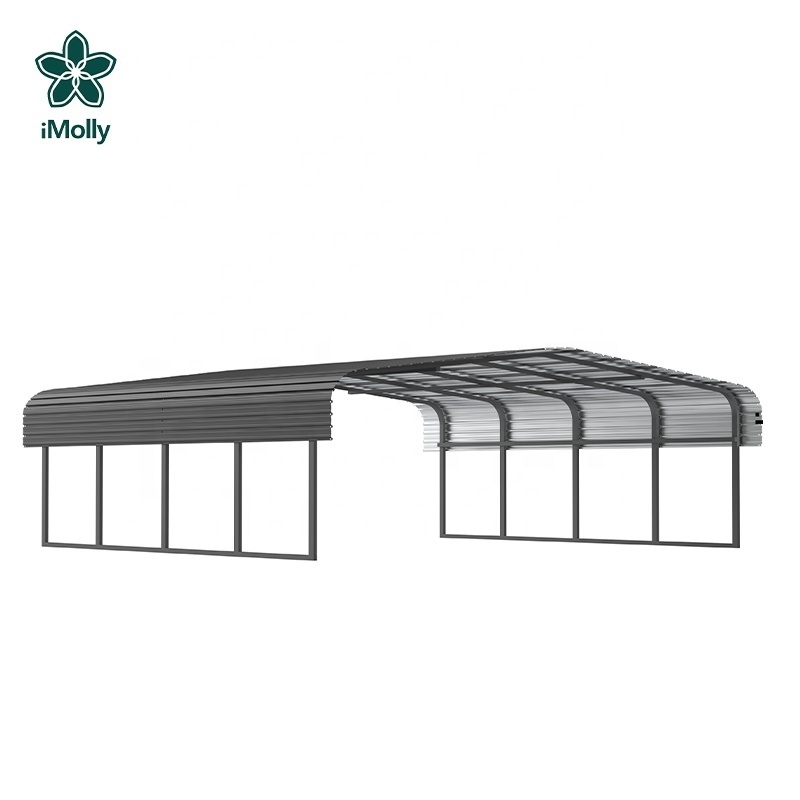 New Arrival Widely 20Ft Carport Gable Roof Outdoor Shelter Car Port Car Shade Canopy