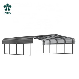 New Arrival Widely 20Ft Carport Gable Roof Outdoor Shelter Car Port Car Shade Canopy