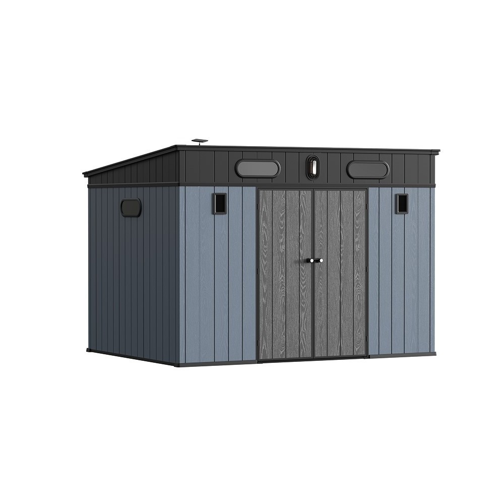 Plastic Garden 10x10 Sheds Outdoor Storage Garden Tool House Backyard Waterproof Storage Cabinet Box