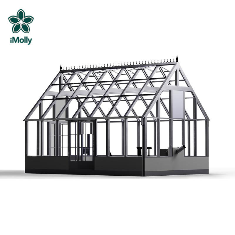 Garden for Tomato Victorian Polycarbonate Other Small Mini Blackout Glass Metal Aluminum Frame Large Roof Vent Greenhouses