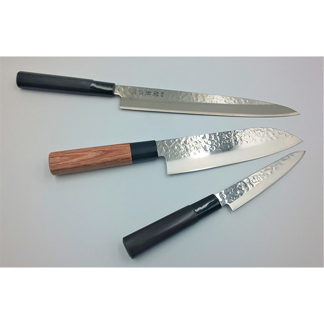 Japanese kitchen knives wholesale made in Japan kitchen supply tools with window box easy display