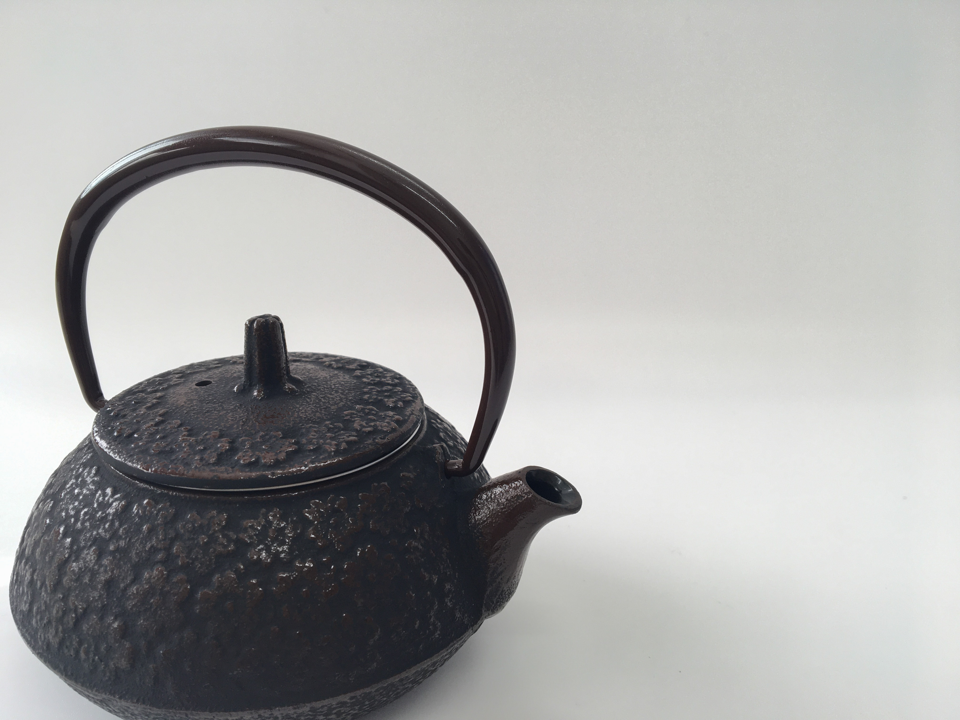 Wholesale traditional style small cast iron teapot with stainless steel strainer Japanese teapot