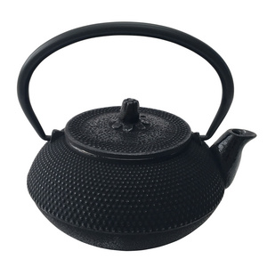 Cheap traditional style kyusu Japanese cast iron teapot kettle black brown red green pink blue