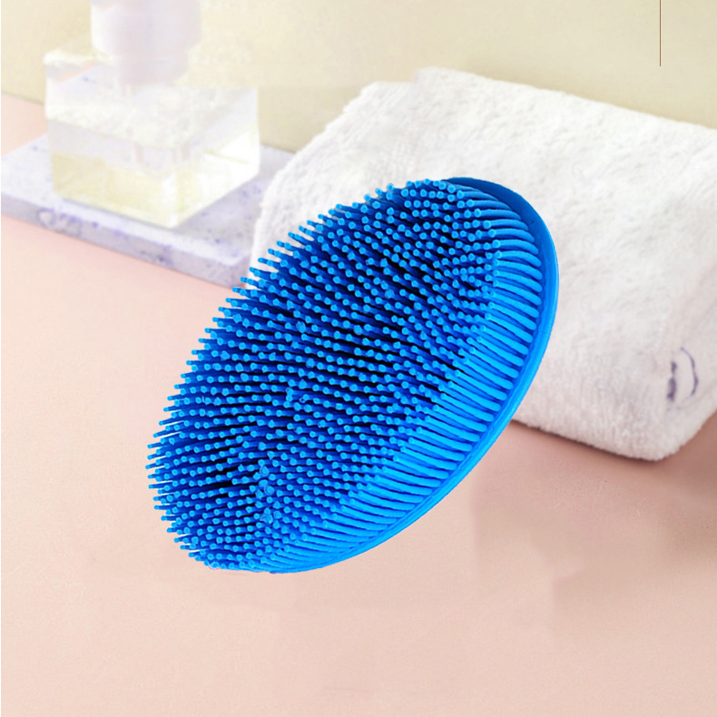 2023 New Body Exfoliating Massage Scrubber Silicone Bath Shower Brush For Baby Women Men