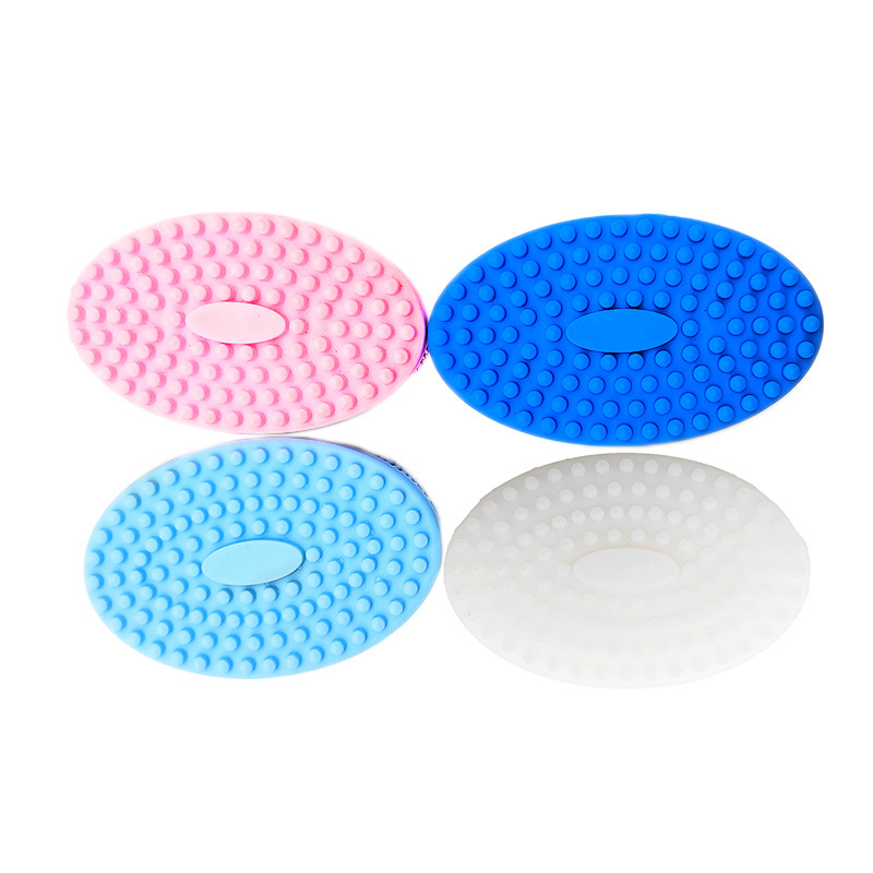 2023 New Body Exfoliating Massage Scrubber Silicone Bath Shower Brush For Baby Women Men