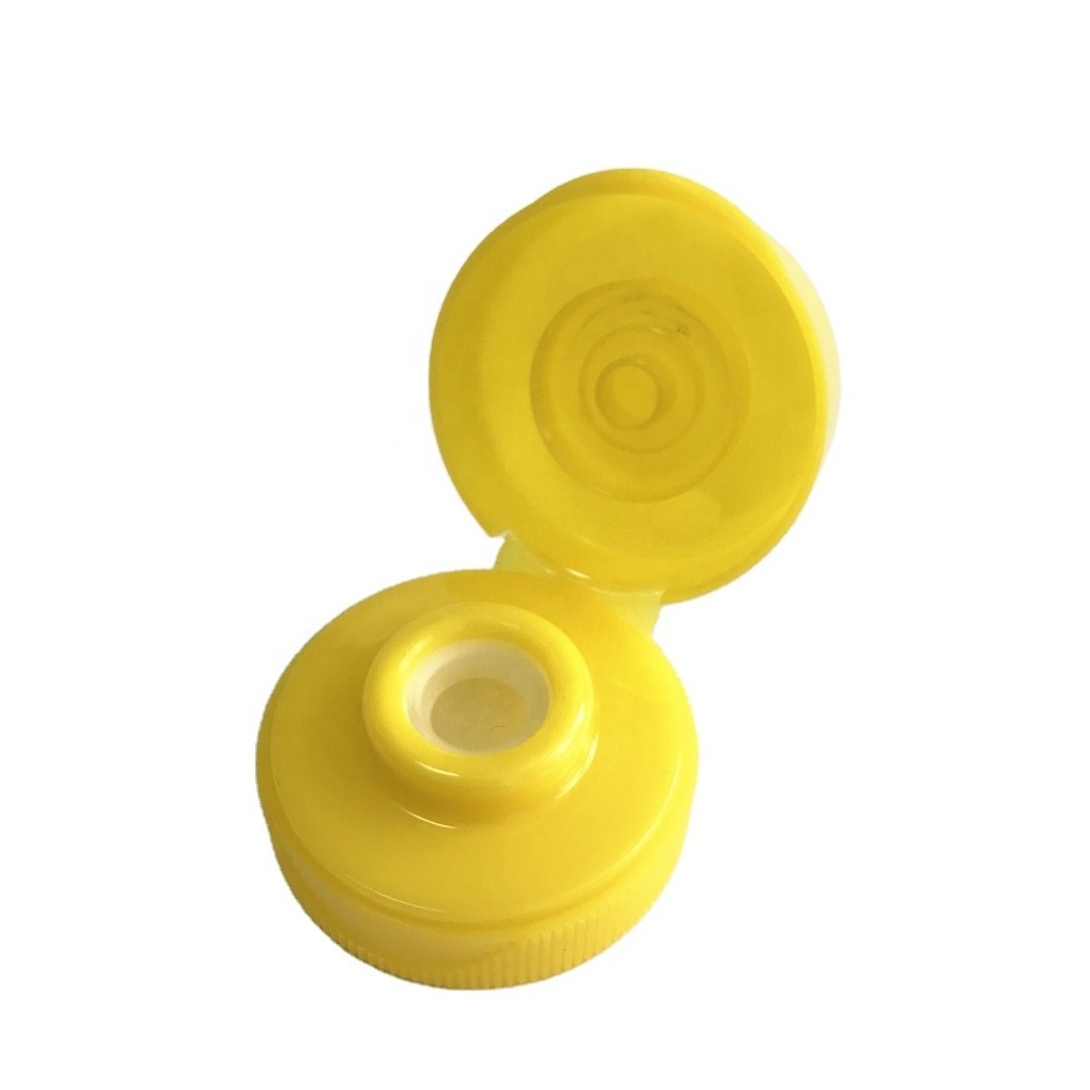 38/400 PP plastic bottle cap silicone valve with large orifice