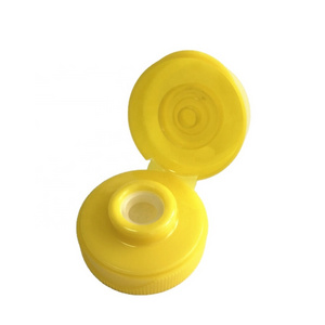 38/400 PP plastic bottle cap silicone valve with large orifice