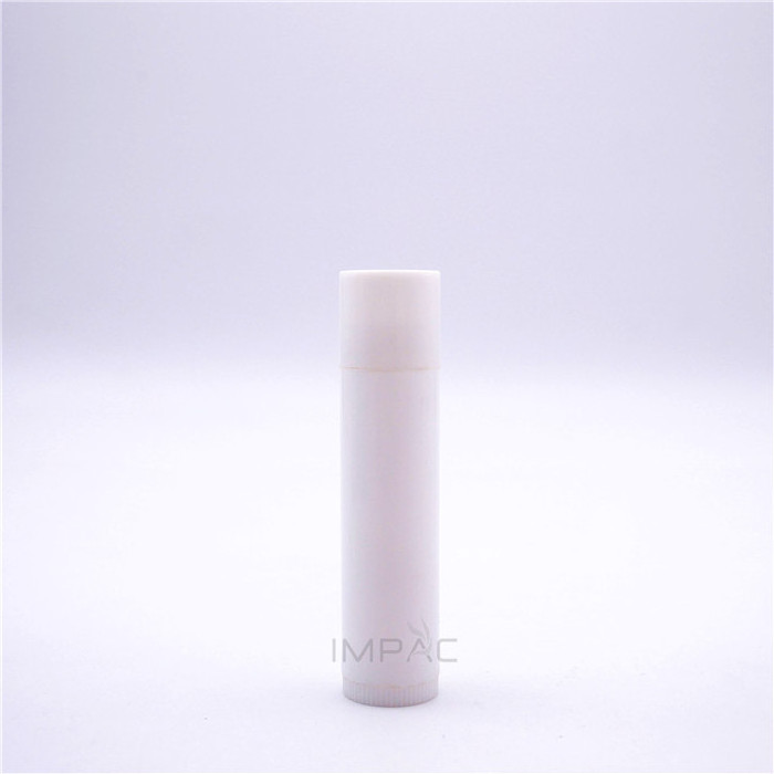 small classic white plastic chapstick fancy lip balm twist tube