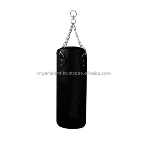 Top Quality Leather different colors 2023 New Gym Fitness Boxing Equipment Punching Bag Hanging Boxing Punching Bags Heavy chain