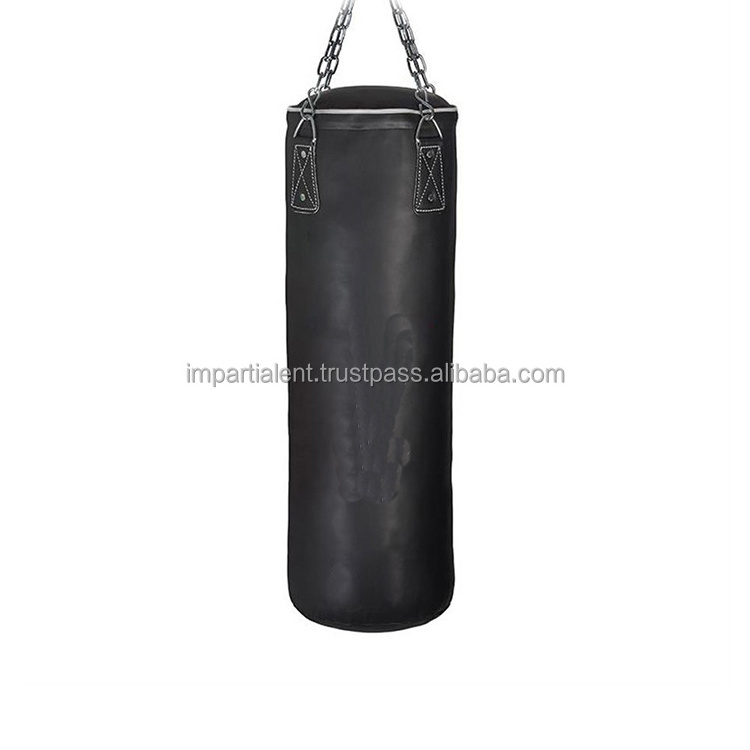 Top Quality Leather different colors 2023 New Gym Fitness Boxing Equipment Punching Bag Hanging Boxing Punching Bags Heavy chain