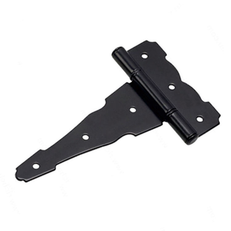 Black Gate Hinges  Heavy Duty Iron Steel Shed Hinge Barn Door Hinge Gate Hardware