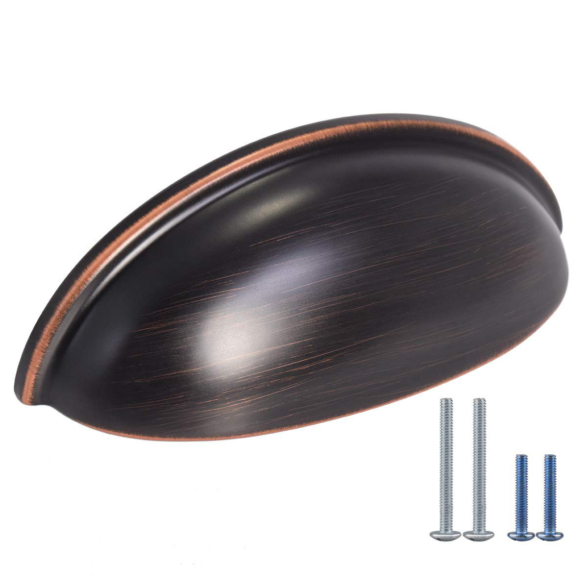 Wholesale 3 Inch Cabinets Cup Handle Oil Rubbed Bronze Drawer Bin Cup Pulls Cup Cabinet Pulls