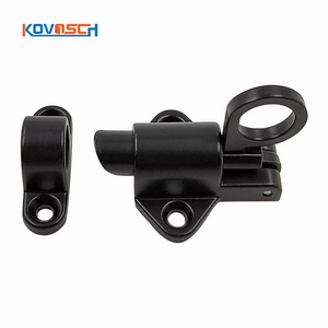 Wholesale Black Aluminum Alloy Security Automatic Window Gate Lock Spring Load Bolt Latch