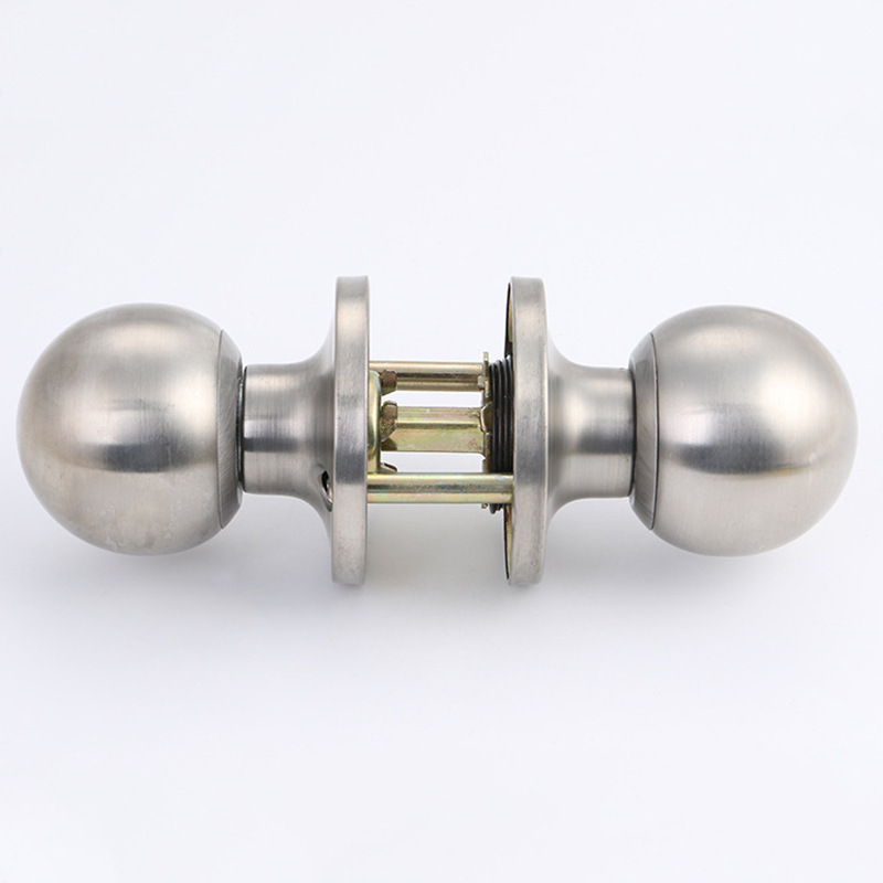 High Quality Commercial Bathroom Bedroom Knob Interior Passage Ball Knob Grade 2 Tubular Door Lock