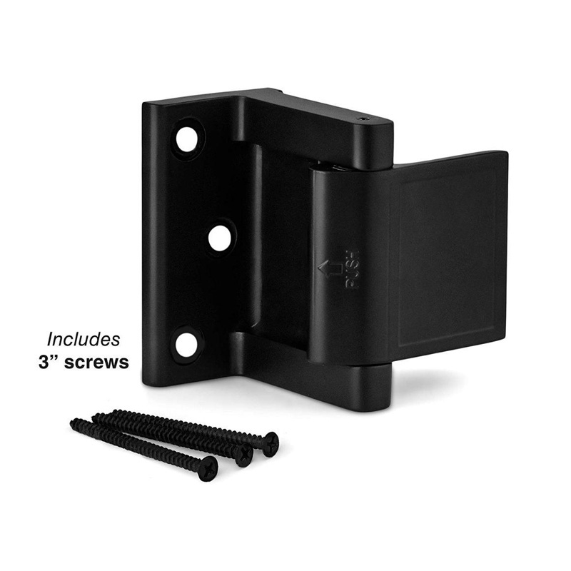 Zinc Alloy  Hotel Security Privacy Door Latch Night Lock Inward Swinging Door Reinforcement Lock