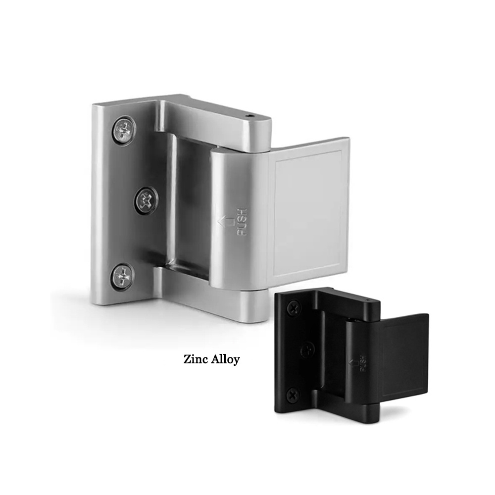 Zinc Alloy Customized Security Door Heavy Duty Lock Child Safety Door Guard Protector Inward Swinging Door Reinforcement Lock