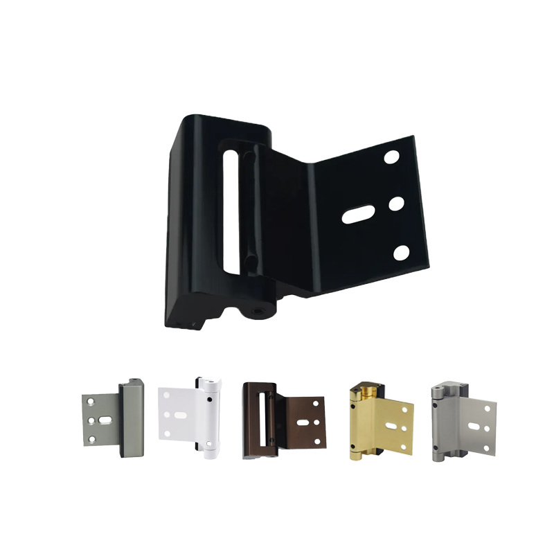 Home Safety Door Lock Child Security Door Reinforcement Lock Strap Anti-theft Aluminum Alloy Hinge Latch Night Lock