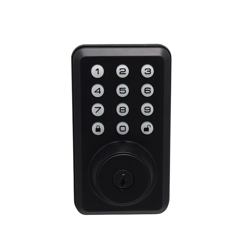 New Design Multi Function Security Digital Smart Door Lock Black Steel Key Box