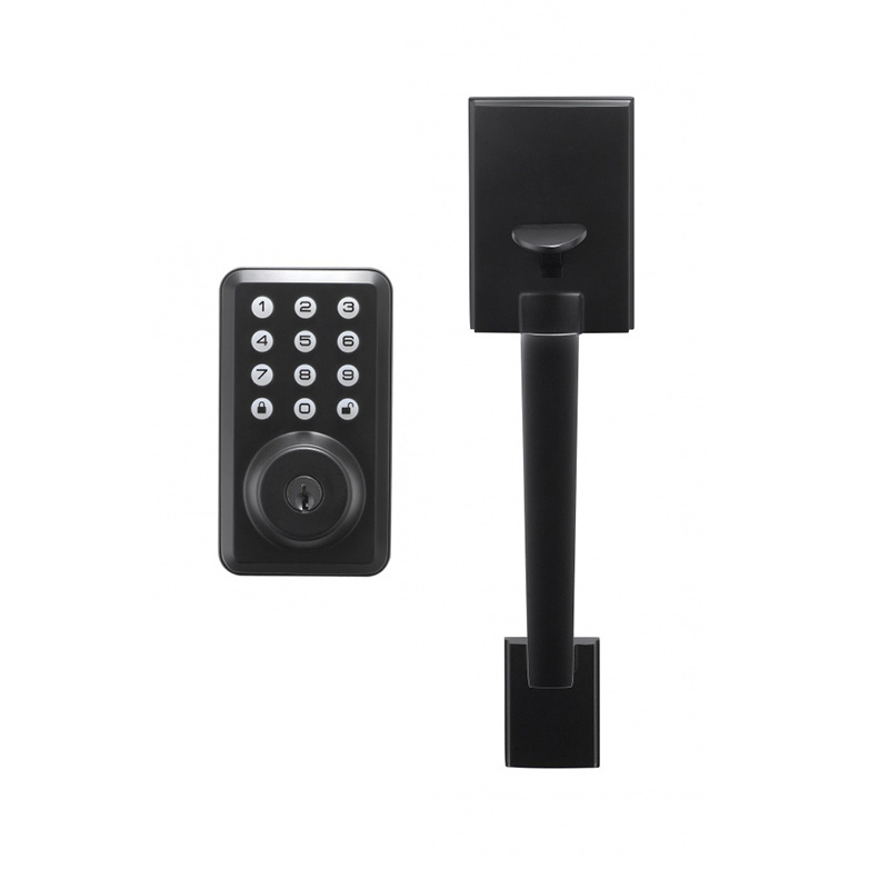 New Design Multi Function Security Digital Smart Door Lock Black Steel Key Box