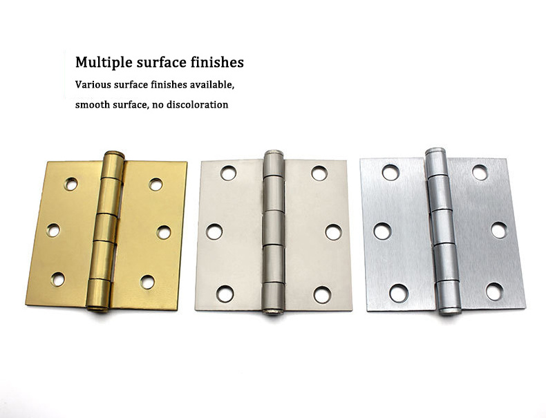 heavy duty stainless steel iron black wooden swing door butt hinges