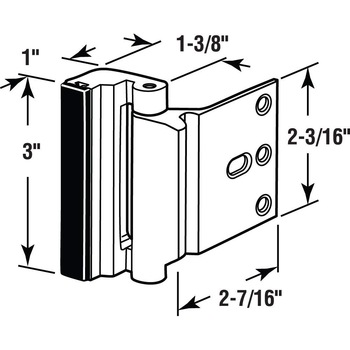 Home Security Door Lock Child Proof Door Reinforcement Lock Anti-theft lock