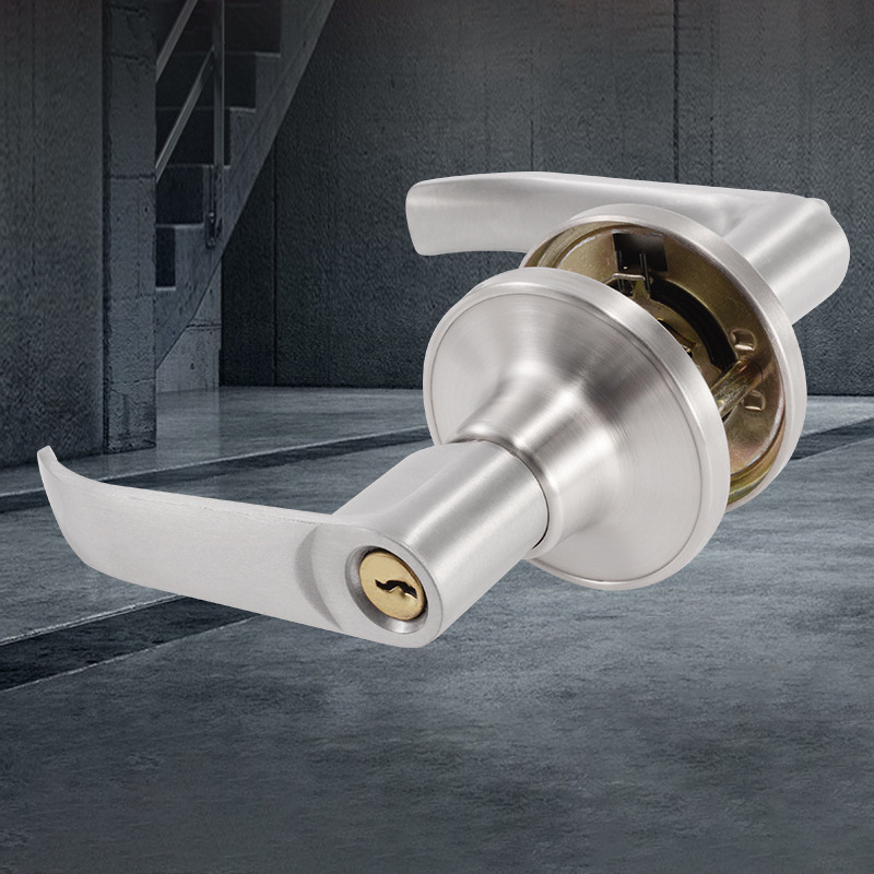 Aluminum Alloy Door Lock Grade 2 Industrial Door Handle Heavy Duty Designer Commercial Lever Door Lock