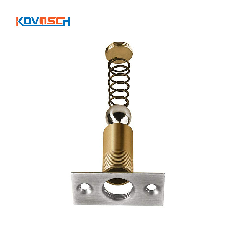 Gold Brass Invisible Pantry Ball Bearing Door Latch Door Top Closet Door Ball Catch Hardware