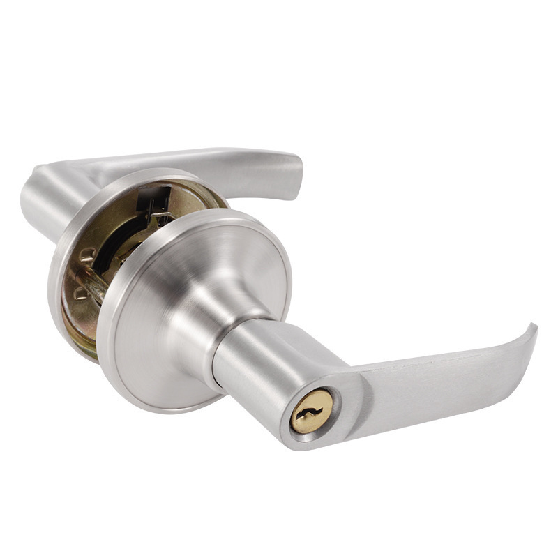 Aluminum Alloy Door Lock Grade 2 Industrial Door Handle Heavy Duty Designer Commercial Lever Door Lock