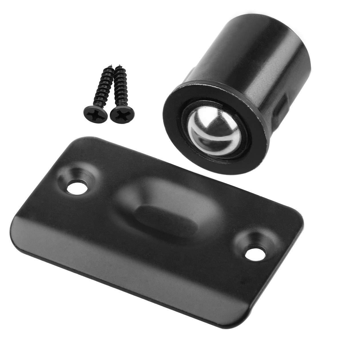 Wholesale Black Closet Door Ball Catch Zinc Alloy Adjustable Ball Catch for Door Hardware