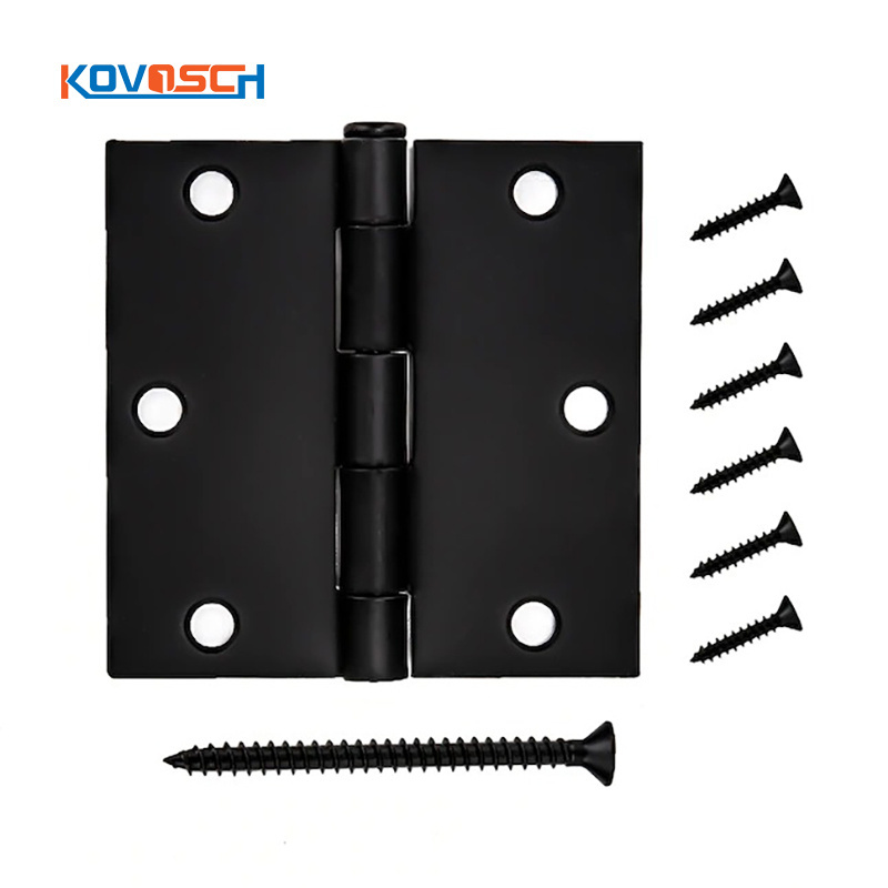 American hot sales 3 Inch Matt Black Stainless Steel Wooden Satin Barrel Door Hinges