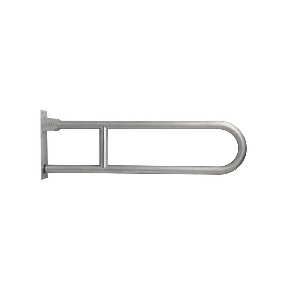 Hospital Disabled Toilet Swing Up Grab Bars Customized Bathroom Handicap Stainless Steel 304 U Shaped Folding Grab Bars