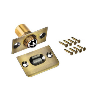 Gold Brass Invisible Pantry Ball Bearing Door Latch Door Top Closet Door Ball Catch Hardware