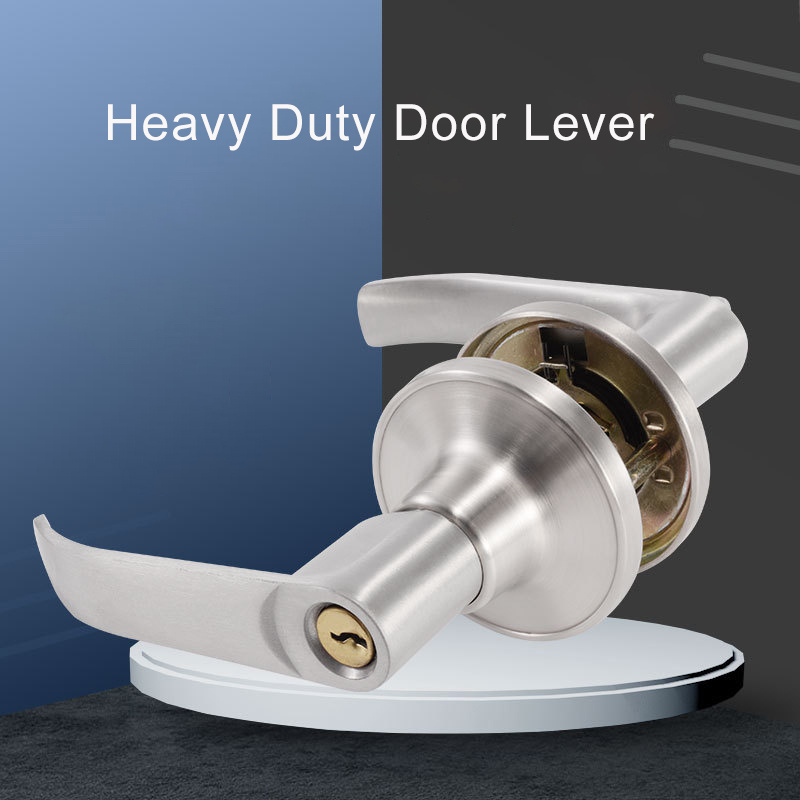 Aluminum Alloy Door Lock Grade 2 Industrial Door Handle Heavy Duty Designer Commercial Lever Door Lock