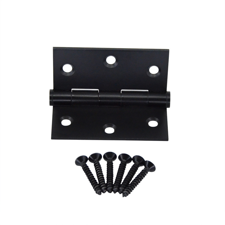 American hot sales 3 Inch Matt Black Stainless Steel Wooden Satin Barrel Door Hinges