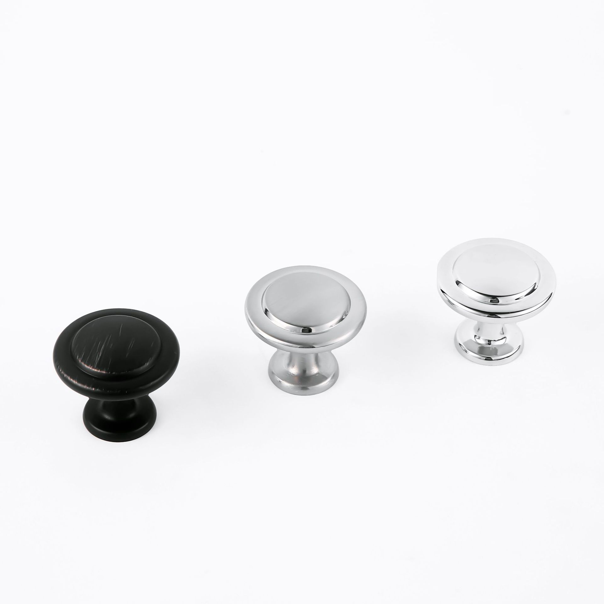 Wholesale Solid Thickened Round Small Single Hole Drawer Knob Zinc Alloy Drawer Pulls And Knobs