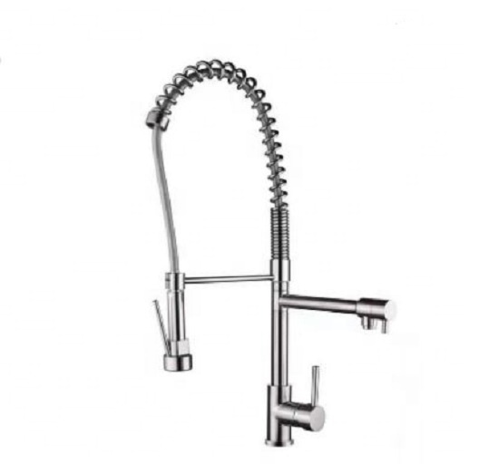 Hot sale classic style brass kitchen faucets tap single hole pull out kitchen faucet