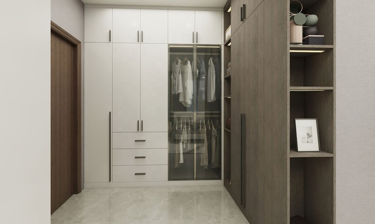 Factory Supply Professional Wardrobes Bedroom Closet Modern Design Armoire