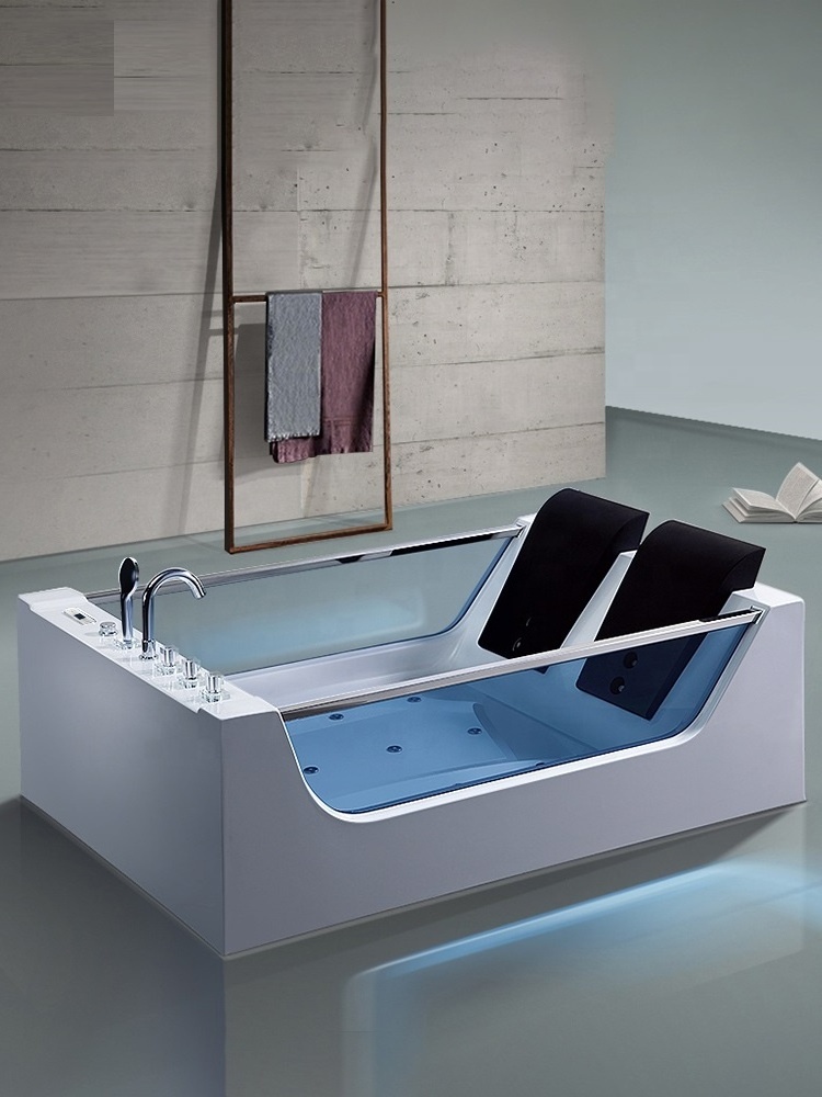 European indoor luxury bath tub 2 person bathtub whirlpool massage bathtubs